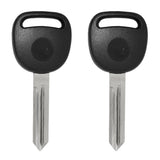 2004 - 2006 Cadillac SRX Transponder key - ID48 Chip (PK3+) - Z Keyway - B115-PT (2 Pack)