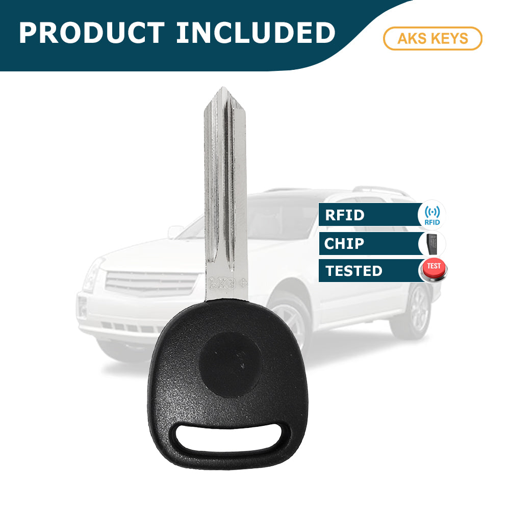 2004 - 2006 Cadillac SRX Transponder key - ID48 Chip (PK3+) - Z Keyway - B115-PT