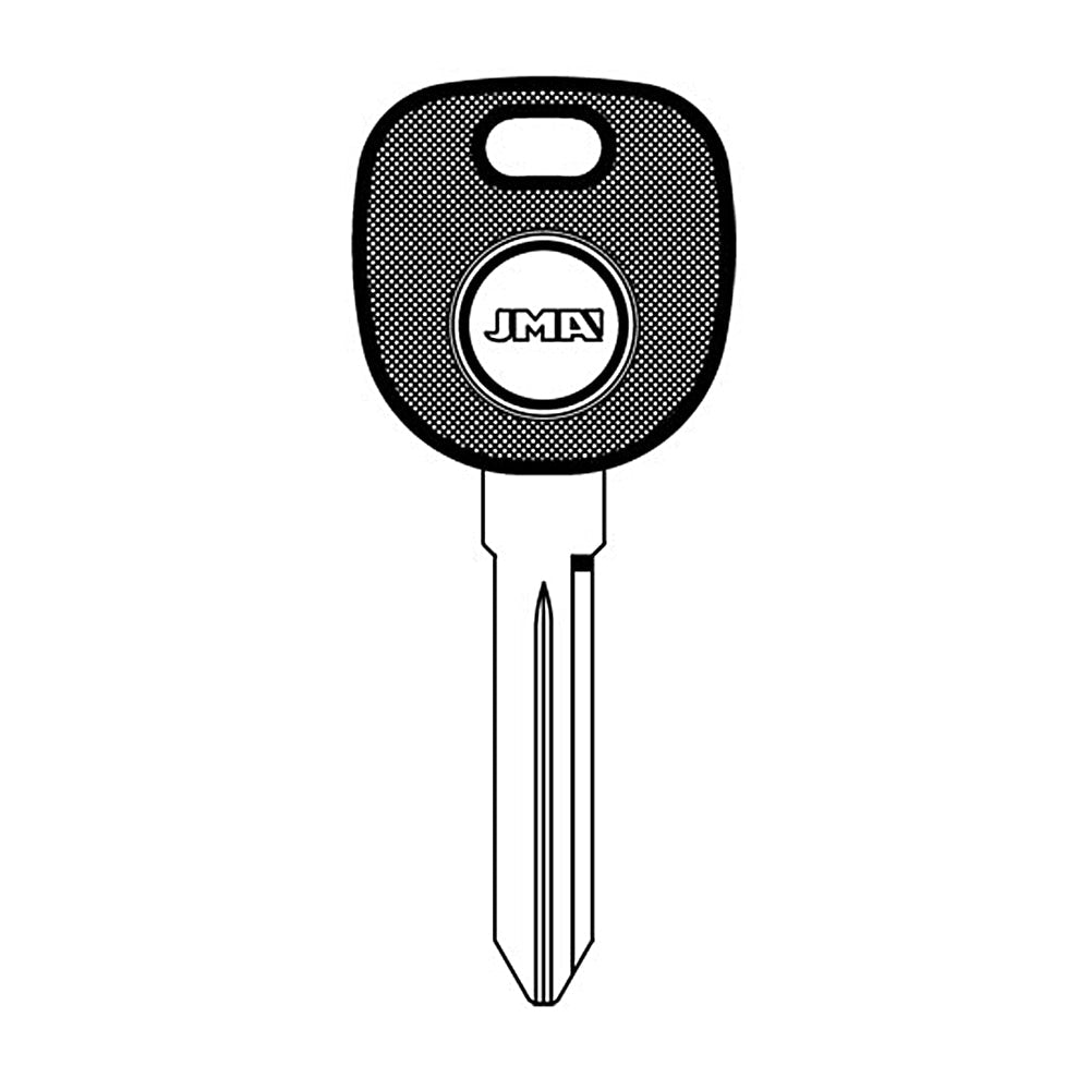 2003 - 2007 Cadillac CTS Transponder key - ID48 Chip (PK3+) - B99 - B112-PT - TP08GM-28.P