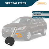 2005 - 2017 GM Transponder key - ID46 - Chip (Circle+) - Z Keyway - B111-PT (10 Pack)