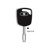 2000 - 2008 Jaguar Transponder Key - 4D60 Glass Chip - Tibbe - 6 Cuts - FO21T7