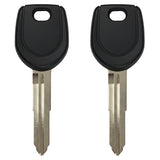 2007 - 2019 Mitsubishi Transponder Key - ID46 Chip Letter A - MIT3 - MIT17A-PT(A) (2 Pack)