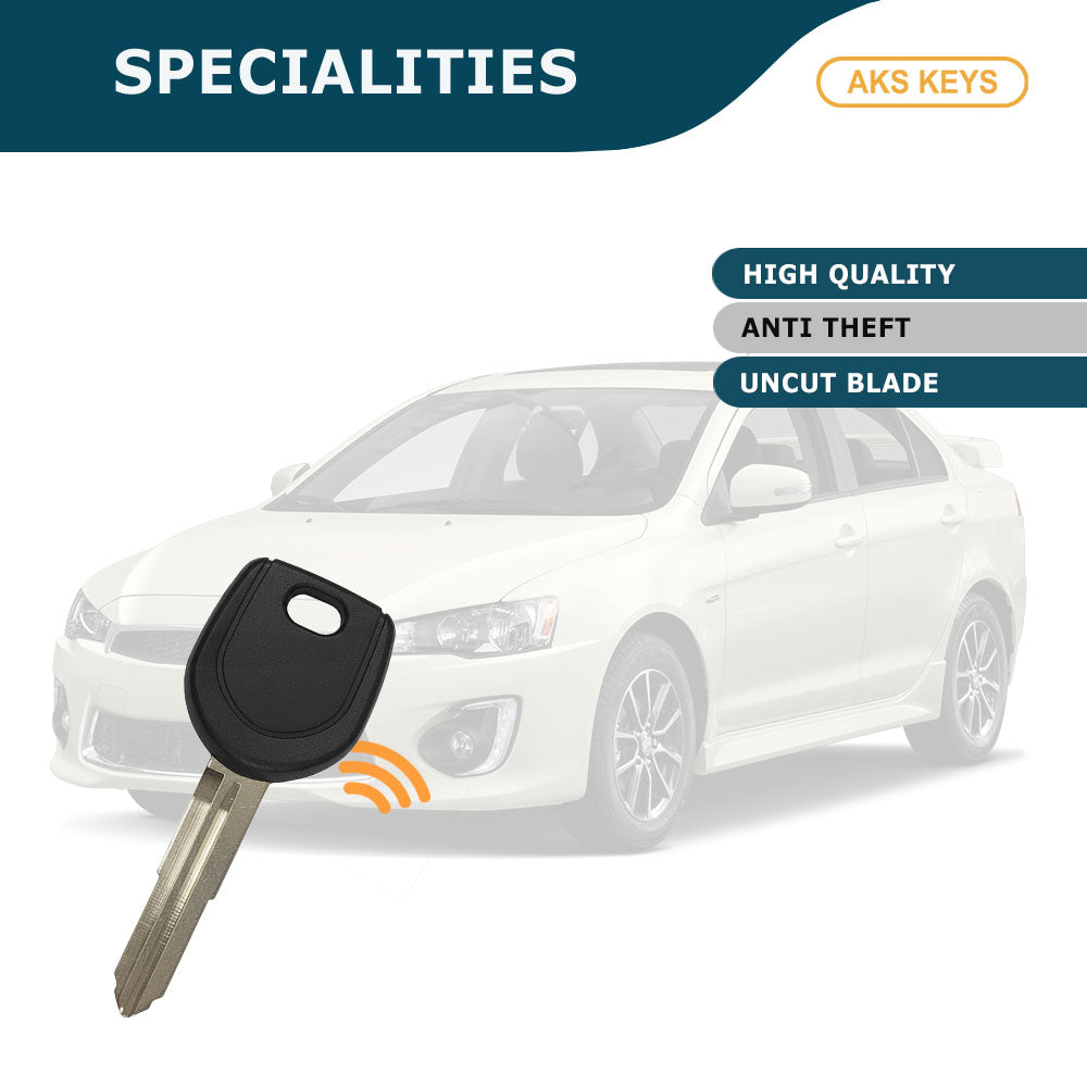 2007 - 2019 Mitsubishi Transponder Key - ID46 Chip Letter A - MIT3 - MIT17A-PT(A) (10 Pack)