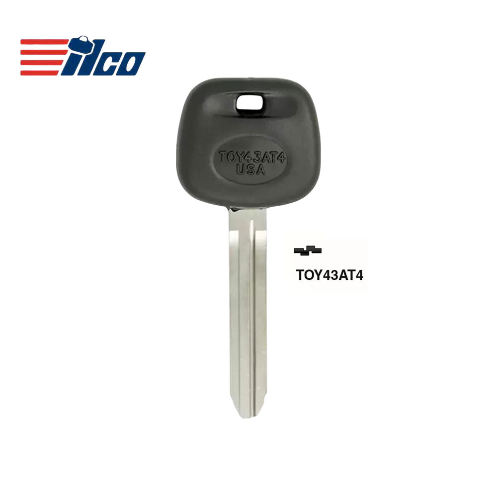 1998 - 2004 Toyota Transponder Key Blank - 4C Chip - TR47 - TOY43AT4