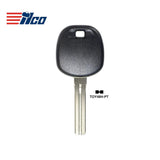 2016 - 2019 Toyota Scion Transponder Key Blank - 4D74 "H" Chip - TOY48H-PT