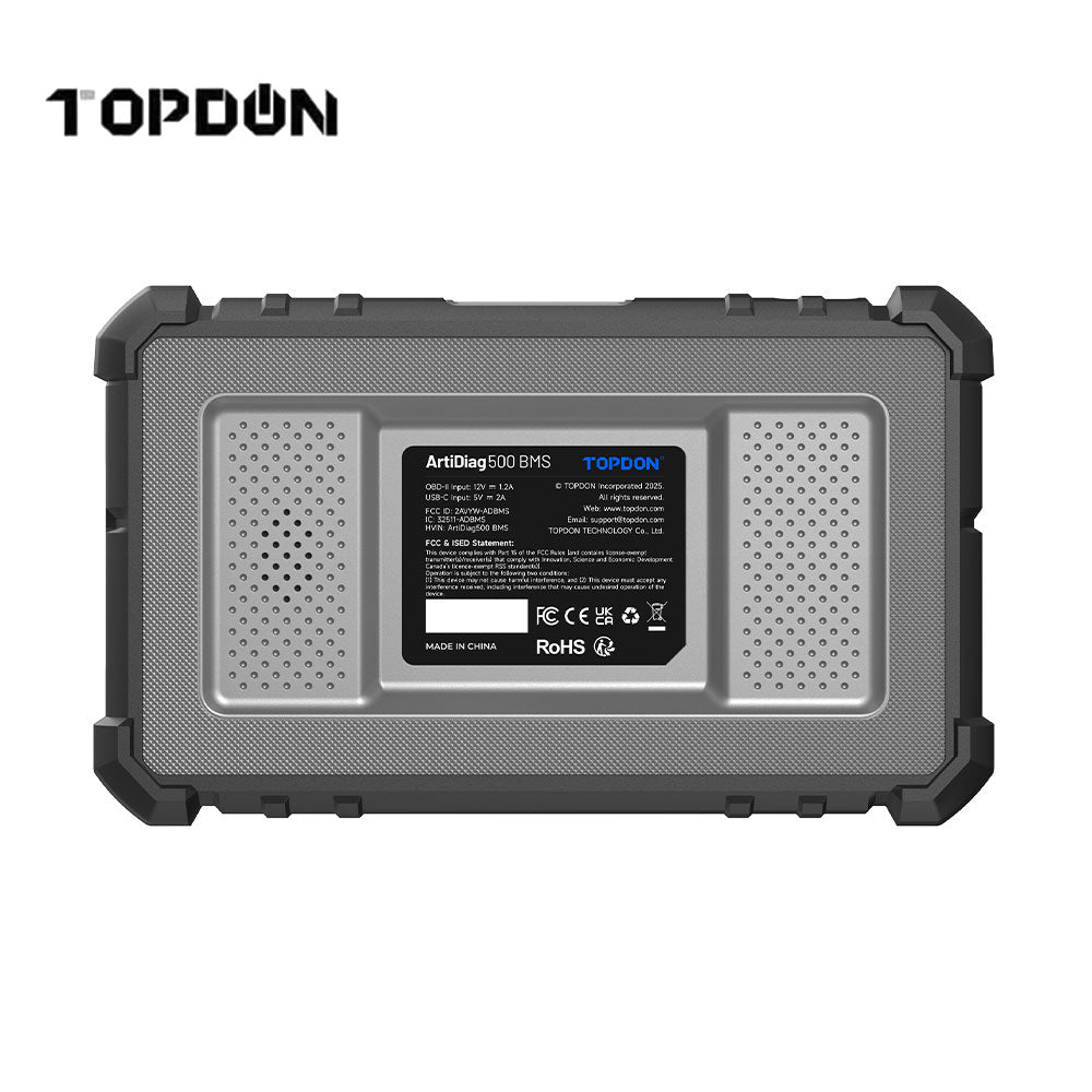 TOPDON AD500BMS 4-System Diagnostic Tool with BMS Reset