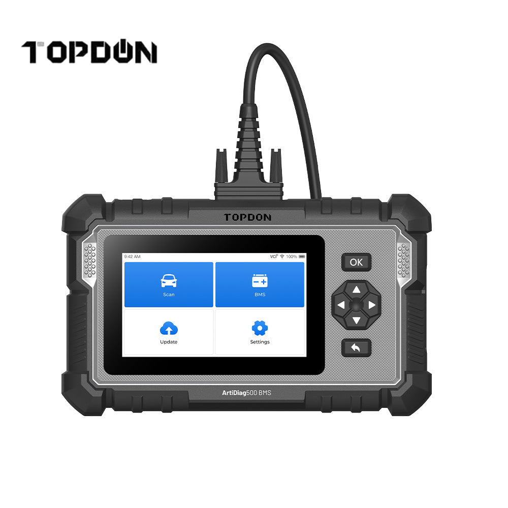 Blue-Point MS 500 OBDIIスキャナー AndroidOBD TOPDON AD500BMS 4-System Diagnostic Tool with BMS Reset