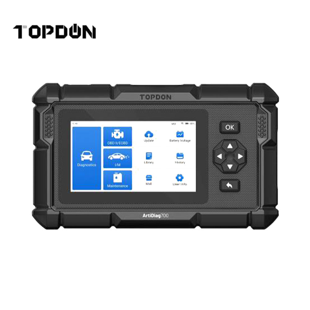 TOPDON AD700 Full System Diagnostics Tool with OBD2 Scanner and 15 Service Functions