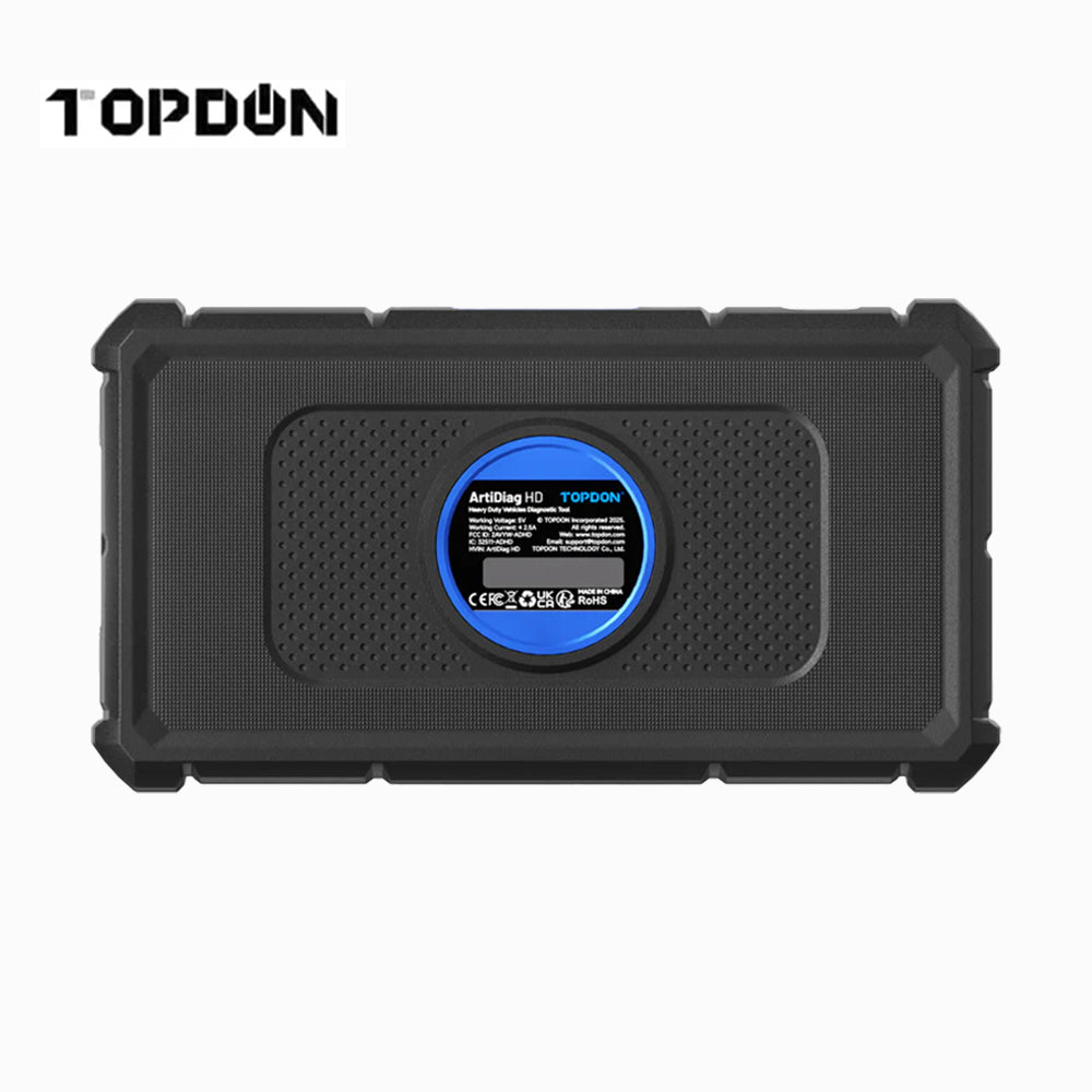 TOPDON 5" Heavy-Duty Full-System Diagnostics Tool with Service Functions