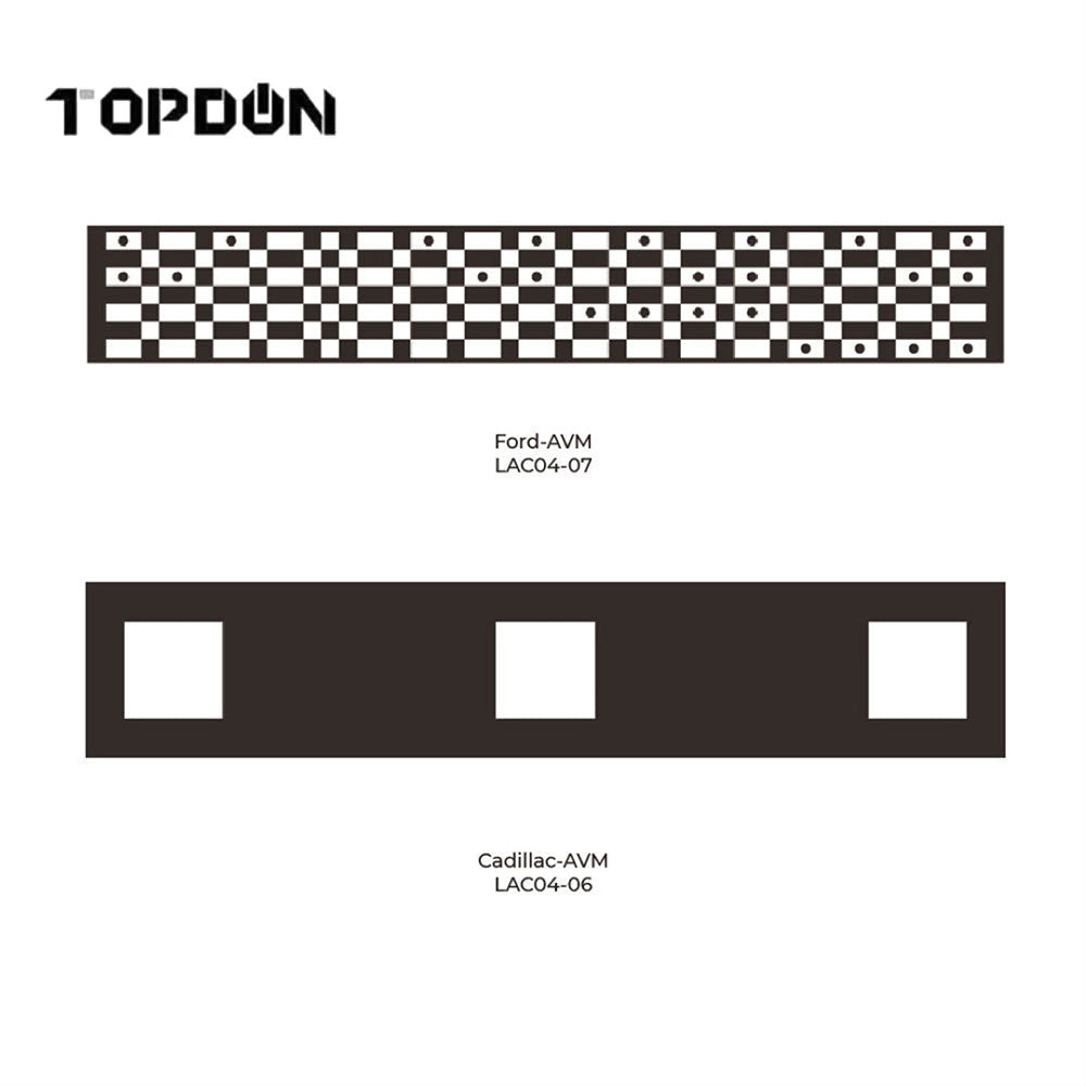 TOPDON AVMEU ADAS Rear Camera and AVM Panels (American)