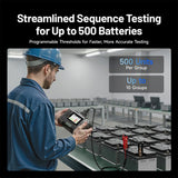 TOPDON BT600 PLUS 2-in-1 Battery and Resistance Tester for 6V, 12V, 24V Systems