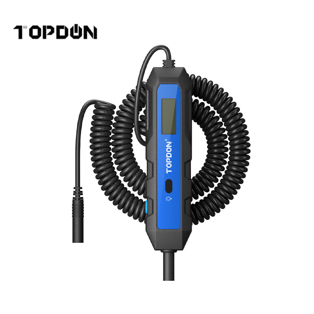 TOPDON CT100 Professional Automotive Circuit Tester with Load Test, LCD Display and Polarity Alerts