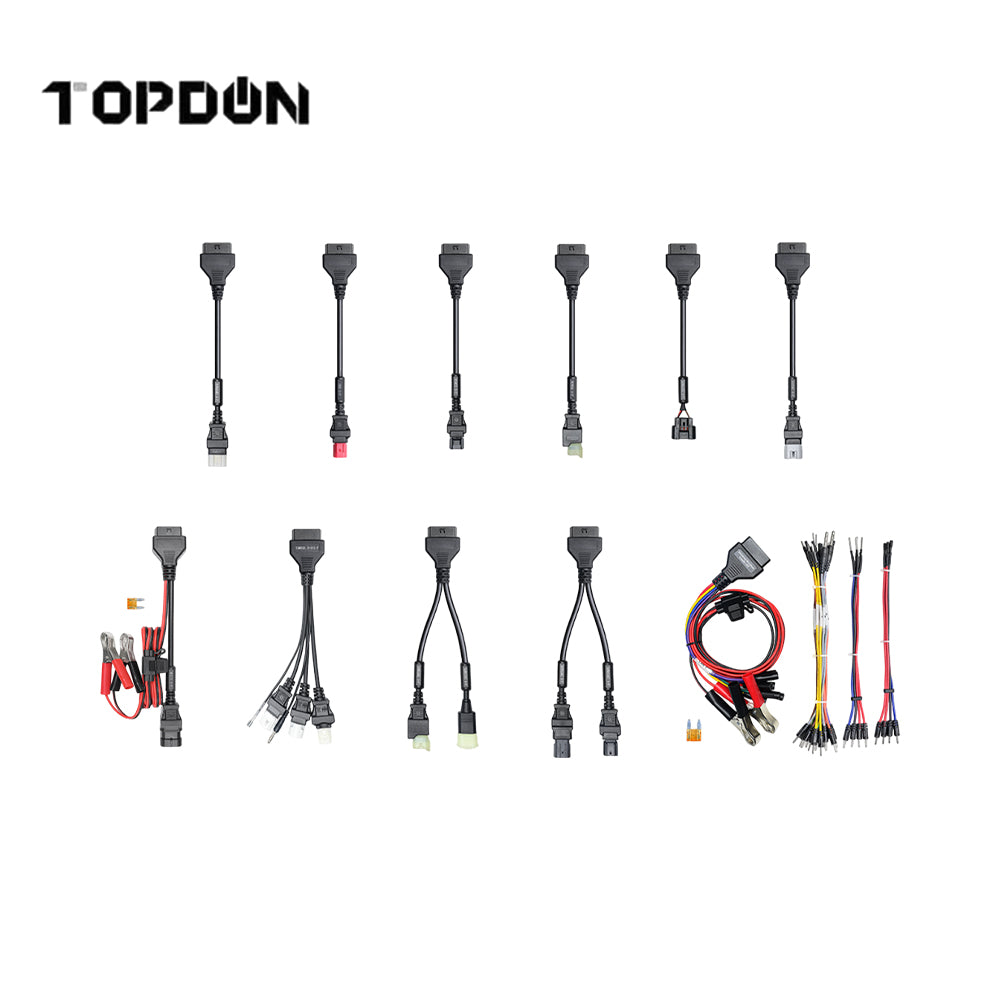 TOPDON Japanese Moto Cable Kit - TopScan Moto – Locksmith Keyless