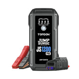TOPDON JS1200PRO 1800 Peak Amp Car Jump Starter and Power Bank with LED Flashlight