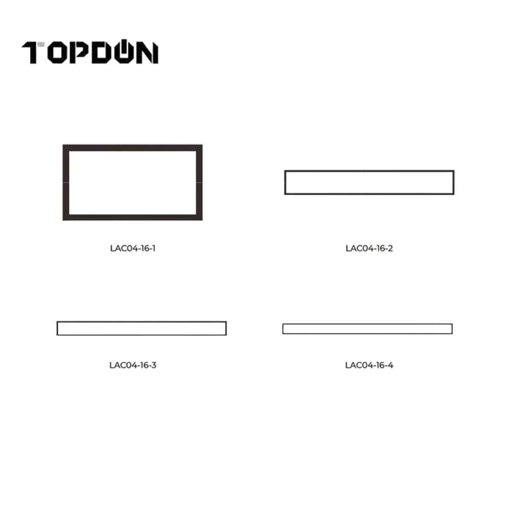 TOPDON LAC0416 ADAS Target Toyota AVM Kit - Advanced Calibration Tool for Toyota AVM Systems