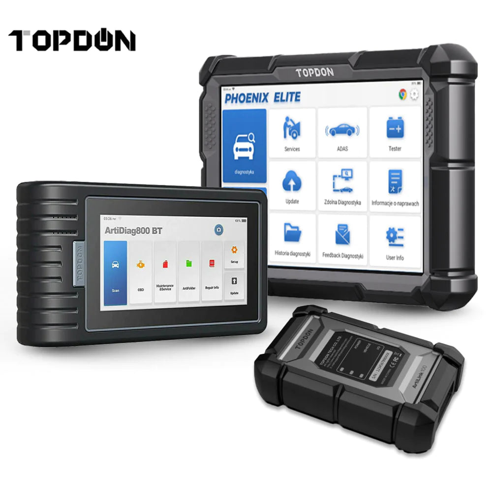 TOPDON Phoenix Elite Diagnostic System with ARTIDIAG 800 BT All