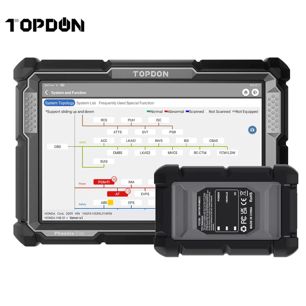 TOPDON Phoenix Elite Diagnostic System with ARTIDIAG 800 BT All