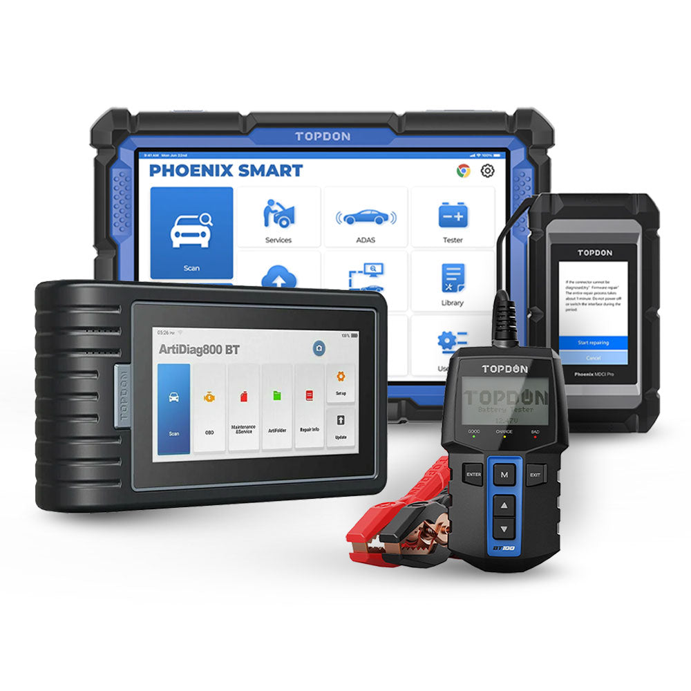 TOPDON Phoenix Smart Diagnostic Scanner with ARTIDIAG 800 BT