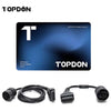 TOPDON - Phoenix Smart - Intelligent Diagnostic Scanner with Heavy Duty Cables and TORNADO 30000