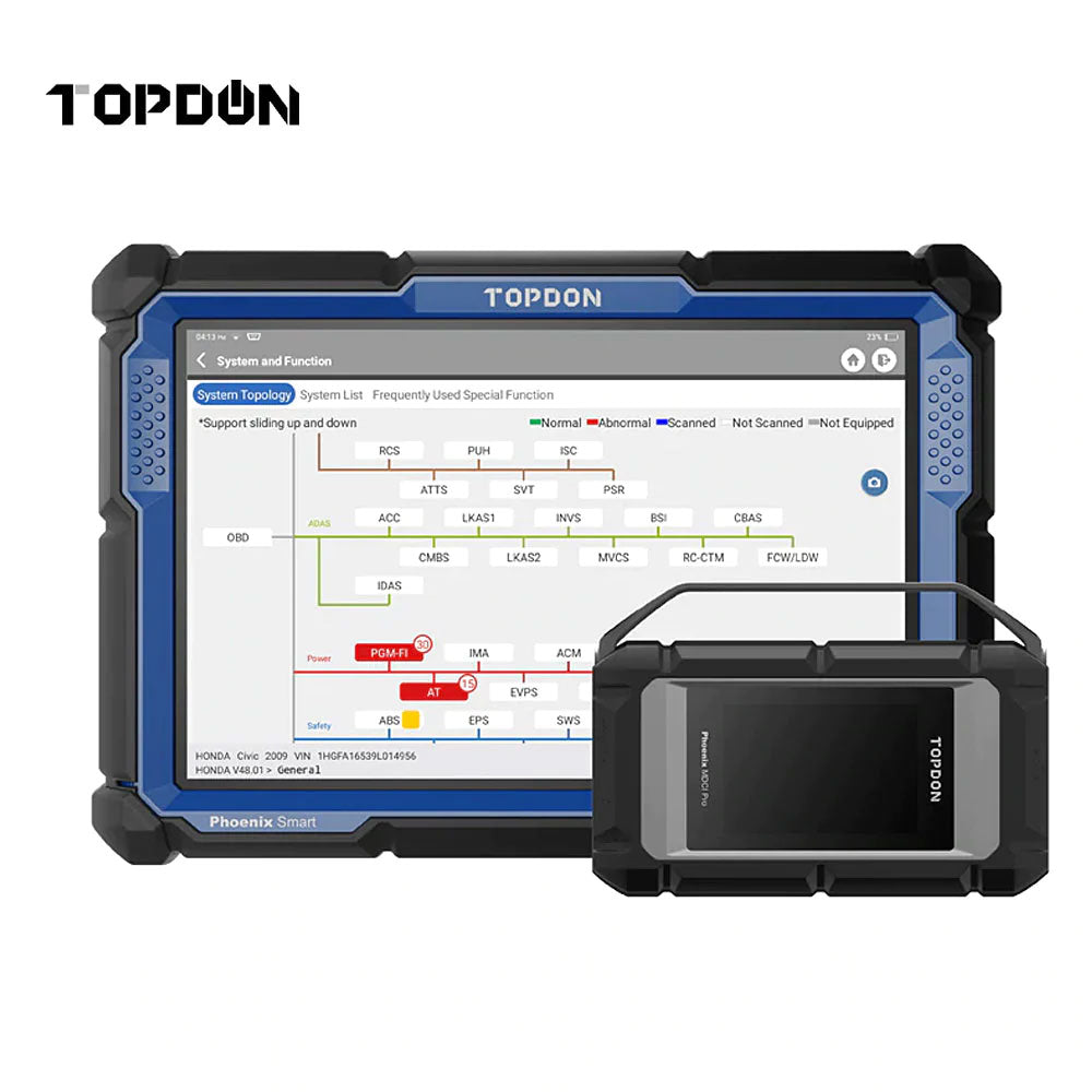 TOPDON - Phoenix Smart - Intelligent Diagnostic Scanner with T