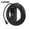 TOPDON PulseQ - AC Portable 16A - NEMA 6-20 Plug with 5-15 Adapter for Electric Vehicles