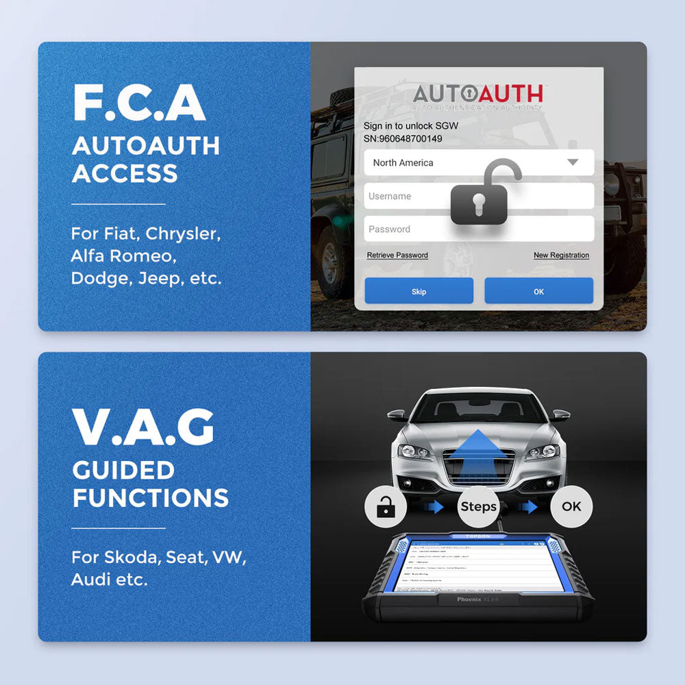 TOPDON PXXLINK Phoenix XLink OE-Level Scan Tool with Cloud-Based Programming