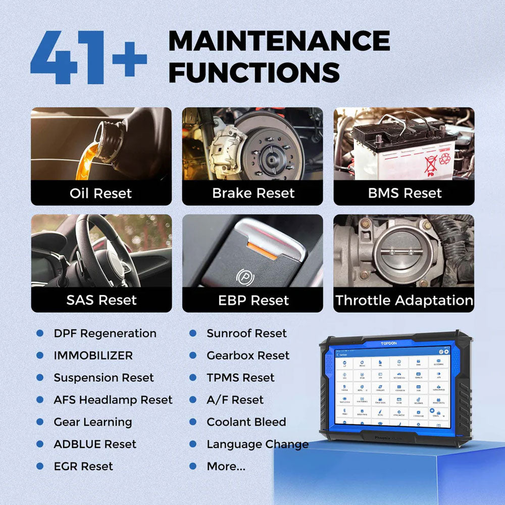 TOPDON PXXLINK Phoenix XLink OE-Level Scan Tool with Cloud-Based Programming