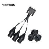 TOPDON TBOXGCA Gearbox Cloning Adapter Kit for T-Ninja Box (ECU Programming)