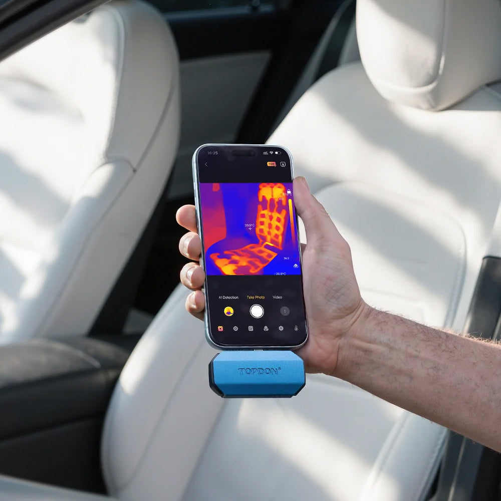 TOPDON TC001 Mini 96x96 Resolution Portable Thermal Imaging Camera for Smart Devices