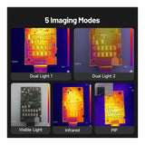 TOPDON TC001 Max Dual-Lens Thermal Imaging Camera for iOS, Android, and Windows with USB-C Port