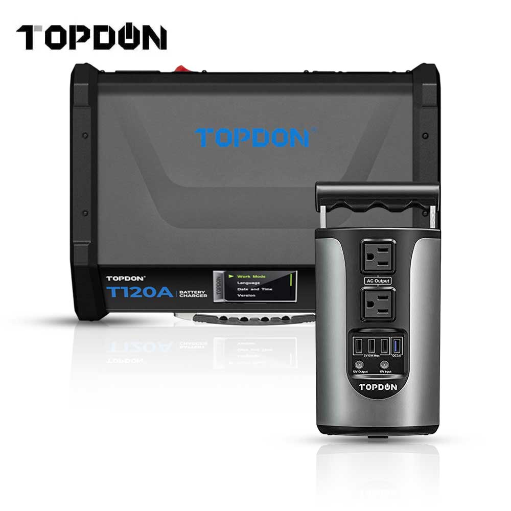 TOPDON Tornado 120000 Power Supply and 12V Battery Charger with
