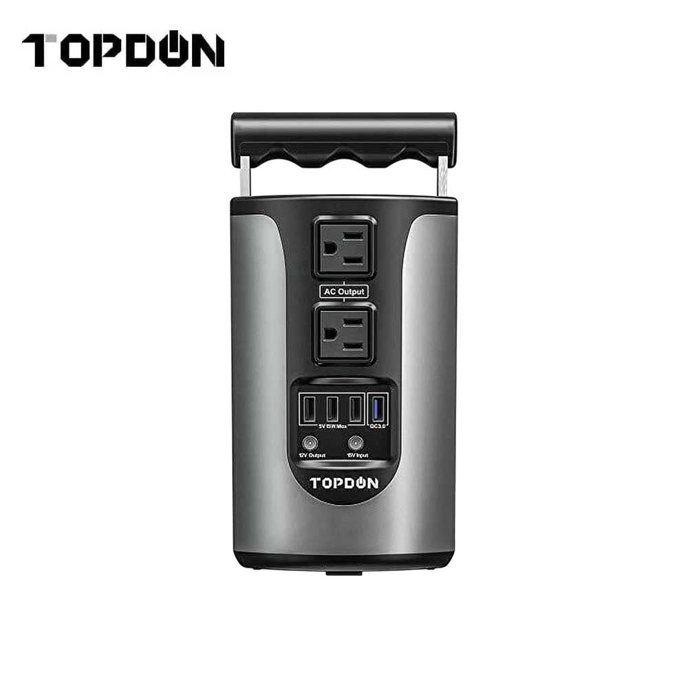 TOPDON Tornado 120000 Power Supply and 12V Battery Charger with Hurricano 200 Portable Lithium Power Station
