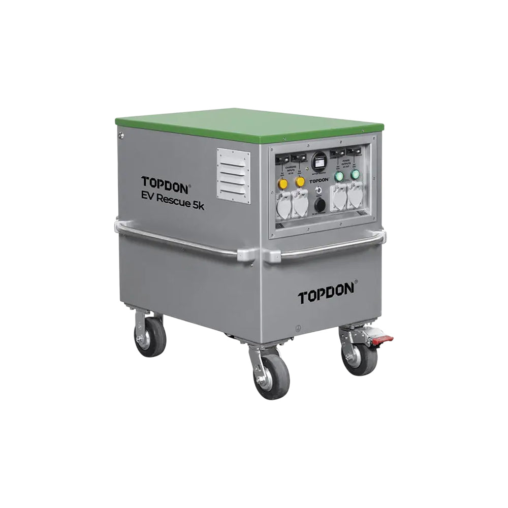 TOPDON TDEVR5K EV RESCUE 5k Power Station with w/120V and 220 Outlet