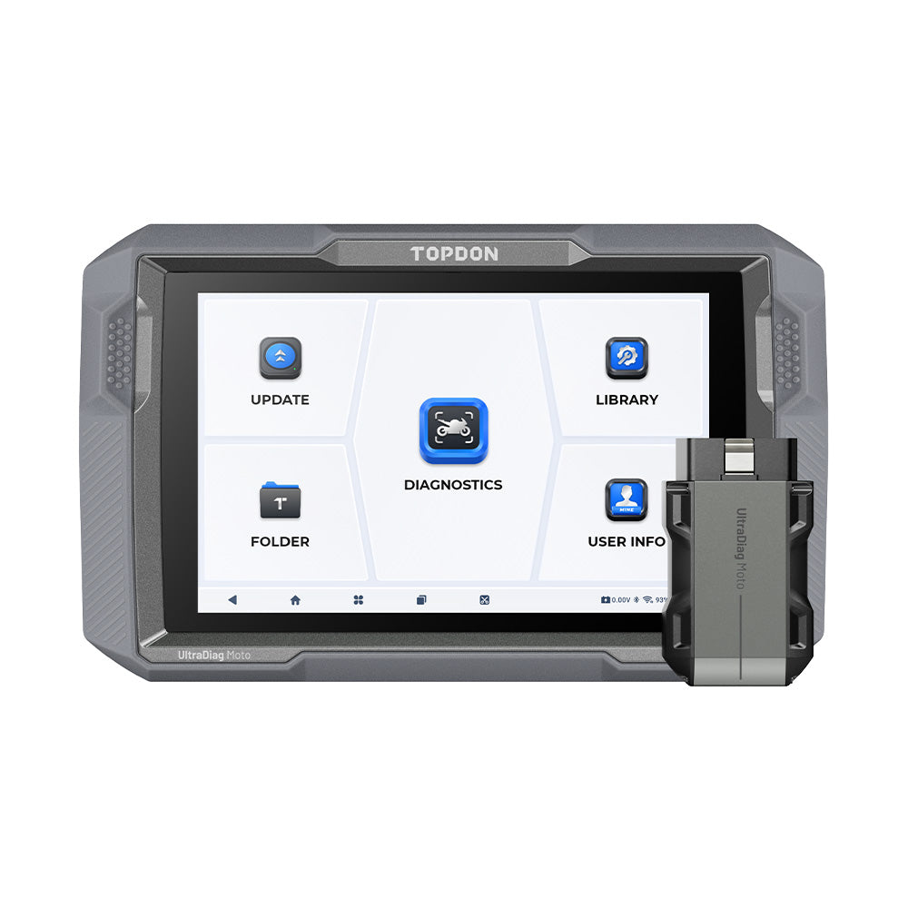 TOPDON UltraDiag Moto 8" Wireless Motorcycle and Powersports Diagnostic Scanner