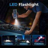 TOPDON V2200 Peak Amp Jump Starter, Power Bank and Flashlight