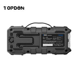 TOPDON V3000 3000A Peak Battery Jump Starter and Power Bank with Flashlight
