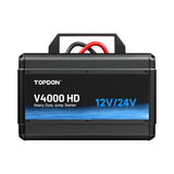 TOPDON V4000 HD 4000 Peak Amp Heavy Duty Jump Starter - 12V/24V