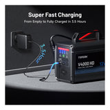 TOPDON V4000 HD 4000 Peak Amp Heavy Duty Jump Starter - 12V/24V