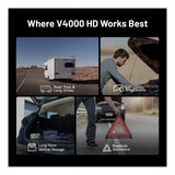 TOPDON V4000 HD 4000 Peak Amp Heavy Duty Jump Starter - 12V/24V