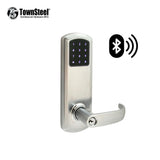 TownSteel - e-Genius - 5000 Series Electronic Interconnect Touch Keypad Lock - Bluetooth - 5-1/2" Lockbody with Narrow Faceplate - Schlage C Keyway - Entry Function
