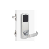 TownSteel e-Genius 7000 Series Electronic Interconnected Lock with Storeroom Function, 2-3/4" Backset and 1" x 2-1/4" Faceplate, 5-1/2" CTC, 6-pin Schlage C Keyway