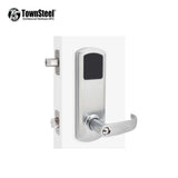 TownSteel e-Genius 7000 Series Electronic Interconnected Lock with Storeroom Function, 2-3/4" Backset and 1" x 2-1/4" Faceplate, 5-1/2" CTC, 6-pin Schlage C Keyway