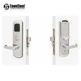 TownSteel - E-Kontos 5000RF Smart Motorized Mortise Lock with Cylinder & WiFi System - Clutched Lockbody - Grade 1