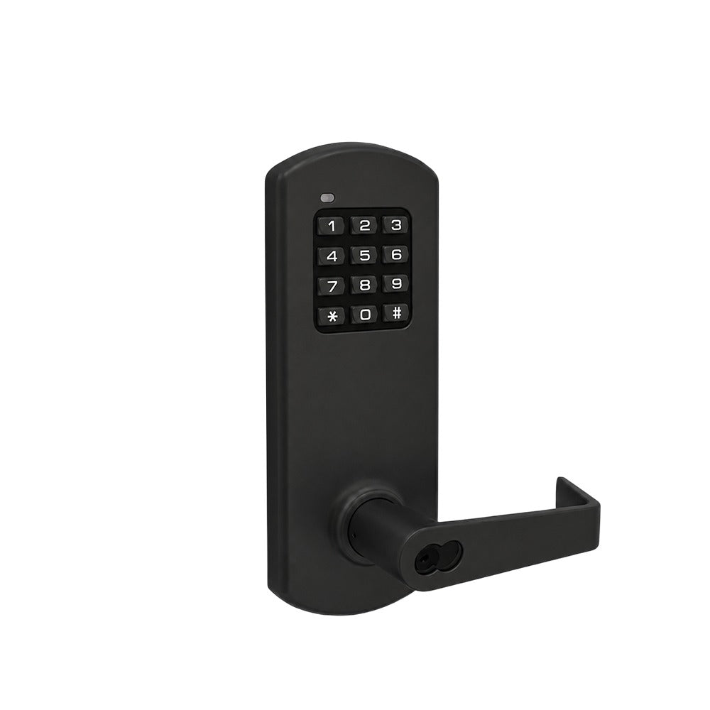 TownSteel - XCE2010 - Electronic Push Button Rigid Lever Set with 2-3/4 Inch Backset