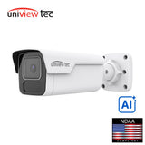 Uniview Tec IPB4KWI28AIX 8MP 4K ColorHunter AI Bullet Camera with Wise-ISP Night Vision and Smart Intrusion Protection