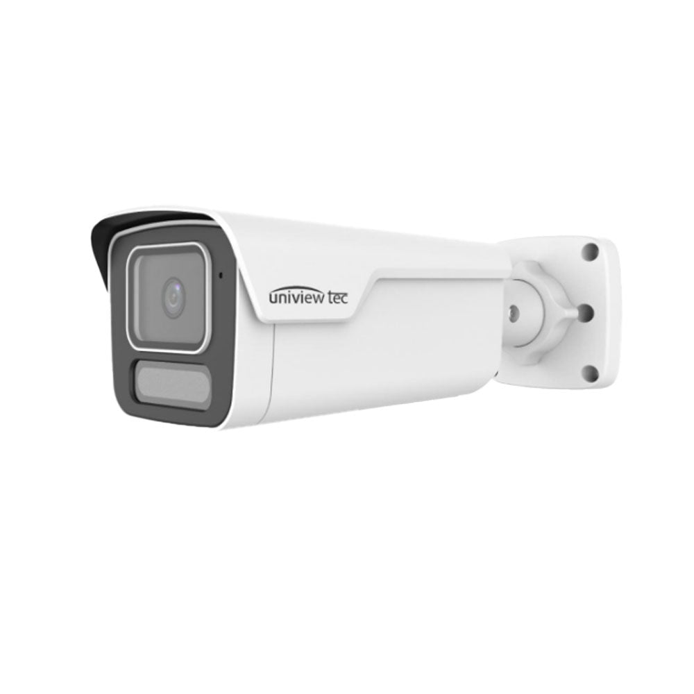 Uniview Tec IPB4WI28AIX 4MP ColorHunter AI Bullet Security Camera - Wise-ISP - WDR - Full-Color Night Vision - Smart Intrusion Detection