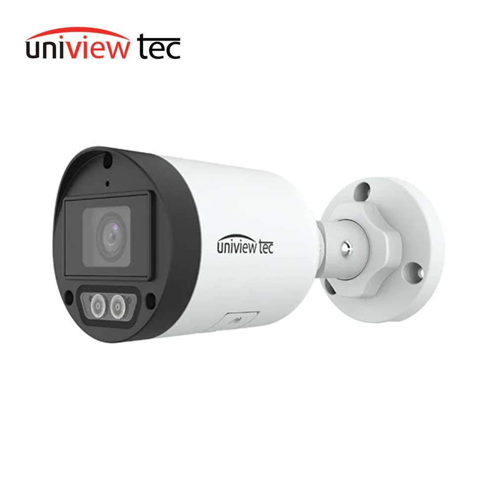 Uniview Tec IPB5EC28X 5MP Easy ColorHunter Bullet Security Camera - IP67 Outdoor PoE CCTV with Smart IR and AI Motion Detection