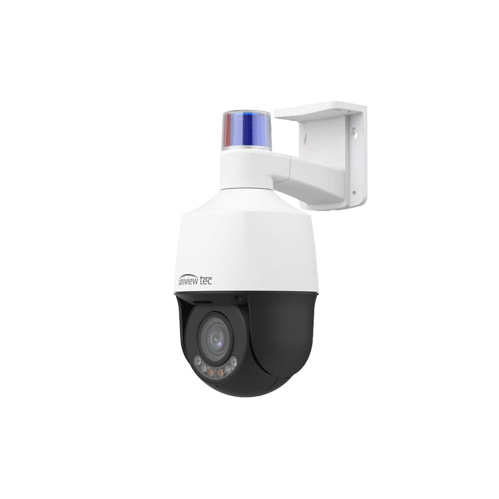 Uniview Tec IPCSDWI45X 4MP ColorHunter+ with Wise-ISP Active Deterrence Mini PTZ Camera