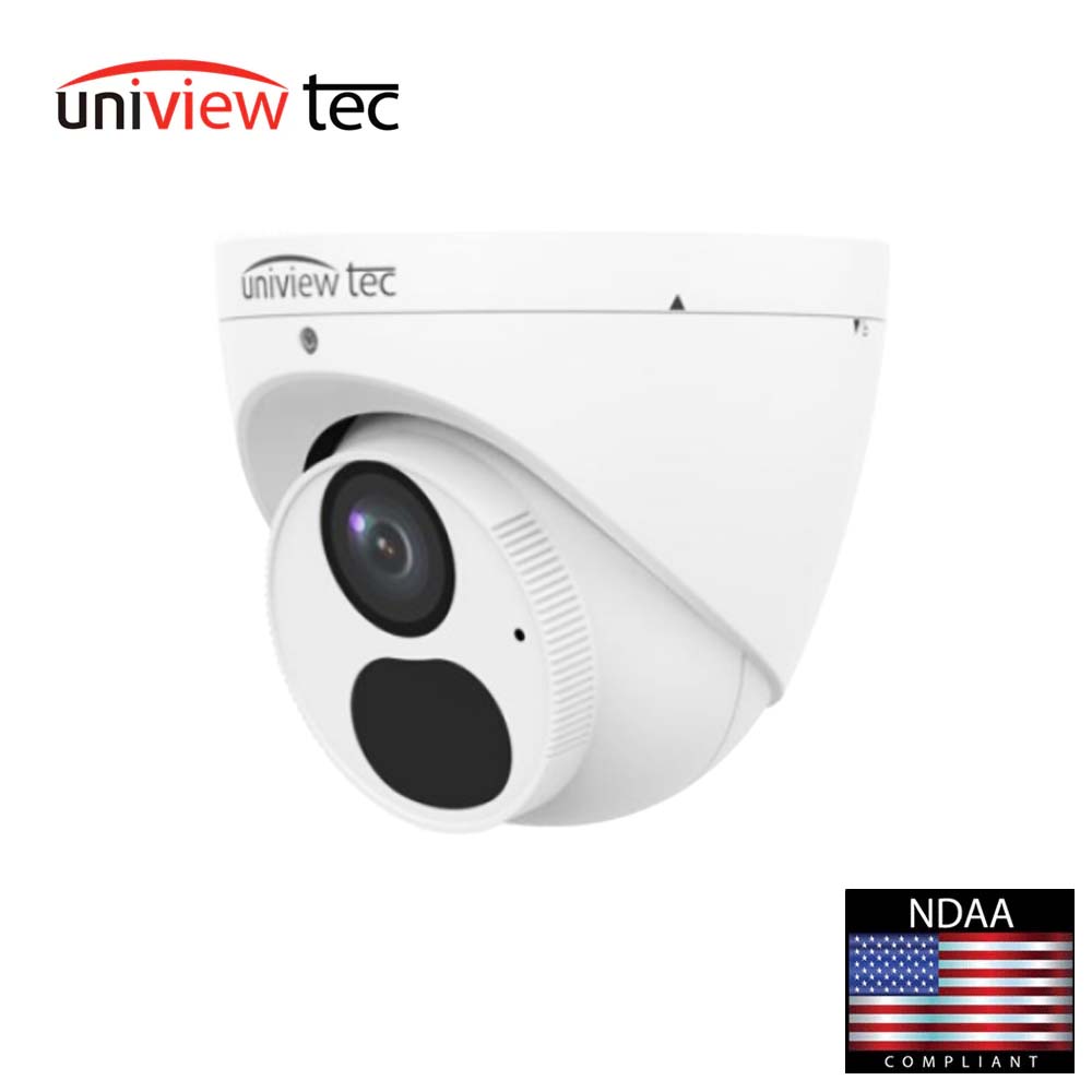Uniview Tec IPT4KES28X 8MP Ultra HD NDAA-Compliant IR Turret IP Camera