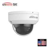 Uniview Tec IPV4ES28X 4MP Vandal Dome IP Camera with True Day/Night, WDR and IR Night Vision